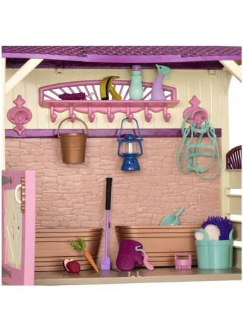 18-Piece All Asparkle Acres Riding Stable Set GG57000Z
