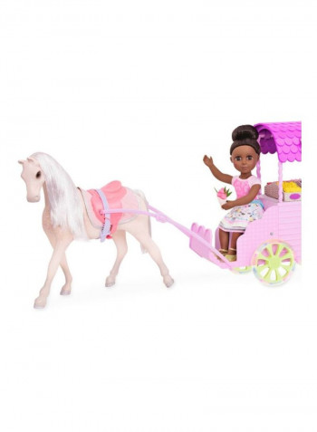 19-Piece Flower Carriage Playset GG57019Z