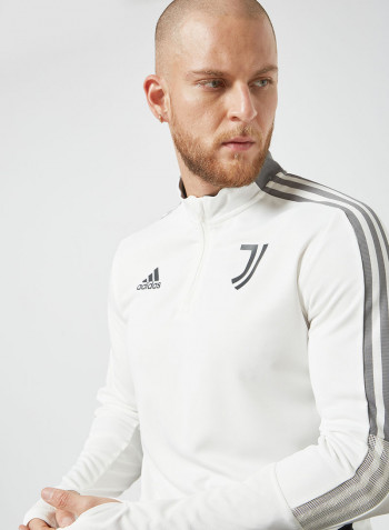 Juventus Football Club Tiro Training Top White