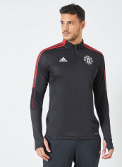 Manchester United Football Club 2021/22 Training Top Black