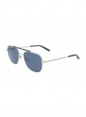 Men's Full-Rim Metal Rectangle Sunglasses - Lens Size: 54 mm