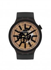 Dark Taste Black Silicon Strap Watch