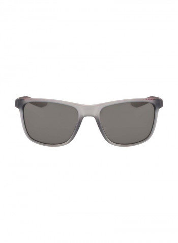 Men's Full Rim Injected Modified Rectangle Sunglass - Lens Size: 57 mm