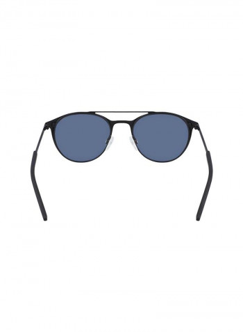 Men's Full Rimmed Round Frame Sunglasses - Lens Size: 52 mm