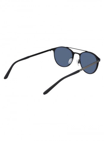 Men's Full Rimmed Round Frame Sunglasses - Lens Size: 52 mm