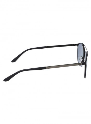 Men's Full Rimmed Round Frame Sunglasses - Lens Size: 52 mm