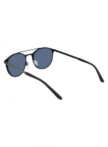 Men's Full Rimmed Round Frame Sunglasses - Lens Size: 52 mm