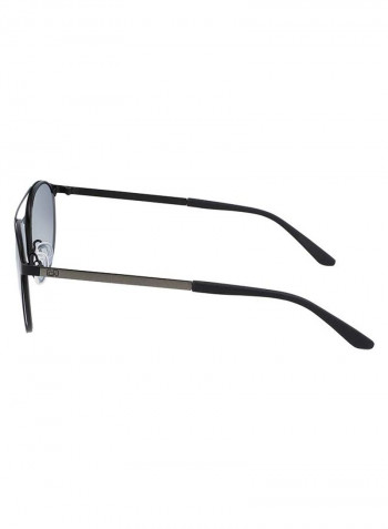 Men's Full Rimmed Round Frame Sunglasses - Lens Size: 52 mm