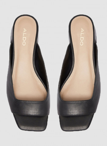 Culgoa Leather Sandals Black