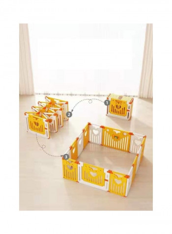 Colorful Folding Plastic Temporary Fence 100x45x45cm