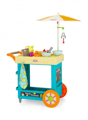 2-in-1 Lemonade and Ice Cream Stand