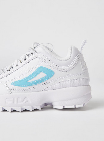 Kids Disruptor II Sneakers White/Bluefish