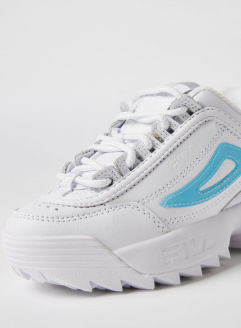 Kids Disruptor II Sneakers White/Bluefish