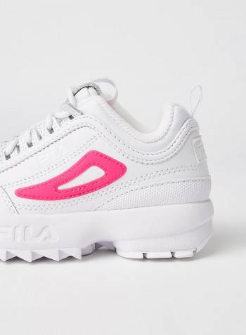 Kids Disruptor II Sneakers White/Pink