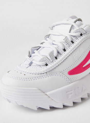 Kids Disruptor II Sneakers White/Pink