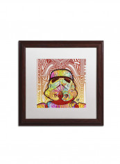Stone Prose Framed Wall Art Multicolour 11 x 11inch