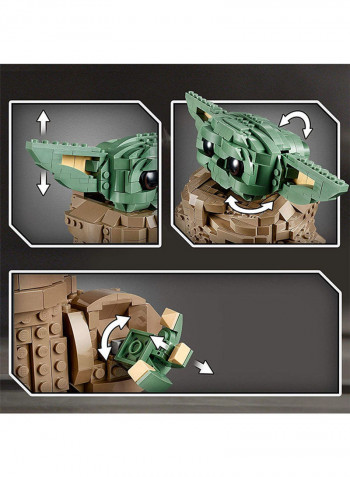 The Mandalorian The Child 75318 Building Kit 26x38x11.5cm