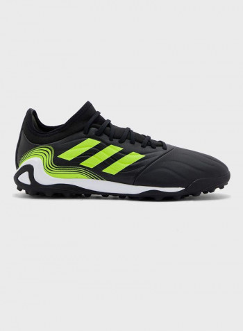 Copa Sense.3 Turf Sport Shoes Black/White/Green