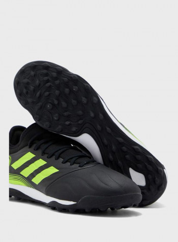 Copa Sense.3 Turf Sport Shoes Black/White/Green