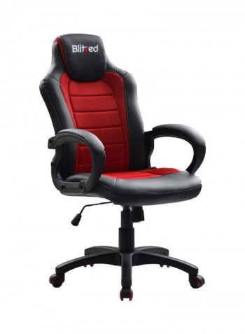 Gaming Chair Racing Style With Breathable Mesh Red/Black 116x61x15.7cm