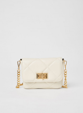 Iboecia Quilted Shopper Bag Bone