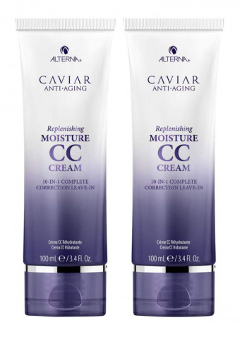 2-Piece Anti-Aging Moisture CC Cream Set 100ml