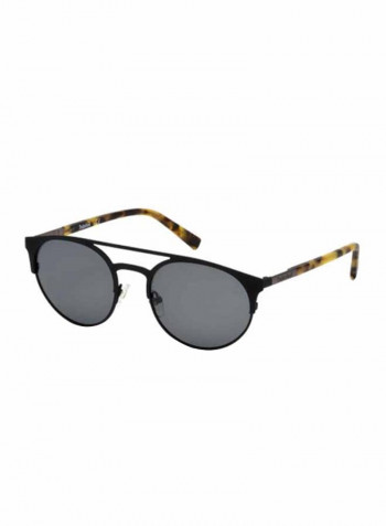 Men's Full-Rimmed Oval Sunglasses - Lens Size: 54 mm