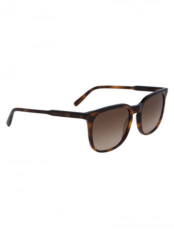 Men's Polarized Rectangular Sunglasses - Lens Size: 54 mm
