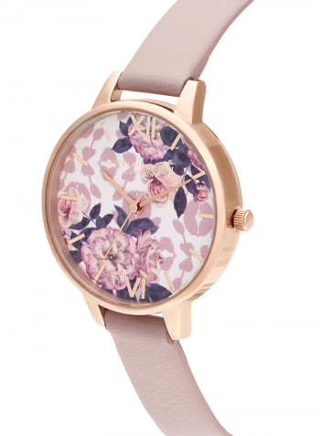 Women's PU Leather Analog Wrist Watch OB16LP03