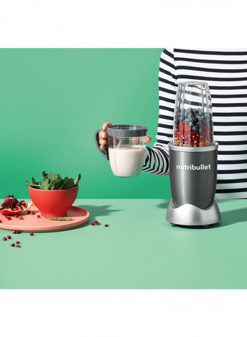 12-Piece High-Speed Blender/Mixer System 600 ml NBR-1212M Grey