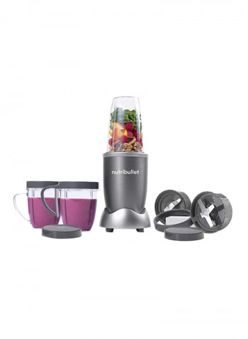 12-Piece High-Speed Blender/Mixer System 600 ml NBR-1212M Grey