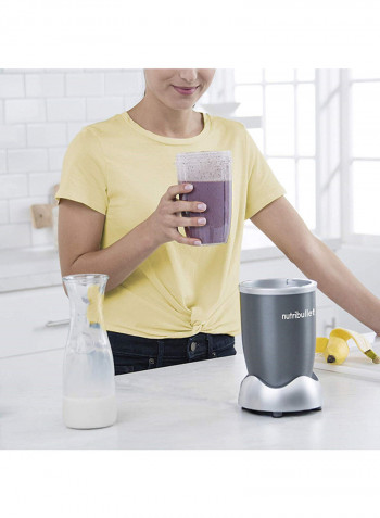 12-Piece High-Speed Blender/Mixer System 600 ml NBR-1212M Grey