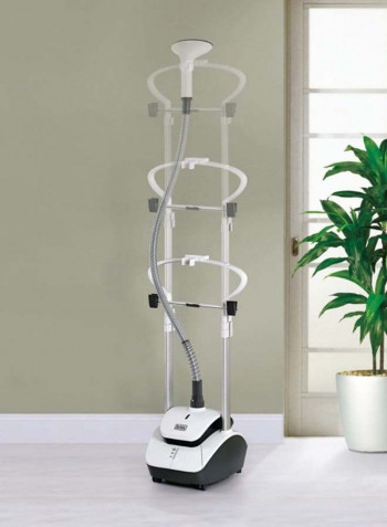 Garment Steamer With 3 Stage And Double Pole 2.4L 2000W 2000 W GST2000-B5 White/Grey