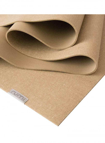 Sun Yoga Mat - Sand Brown 180 cm