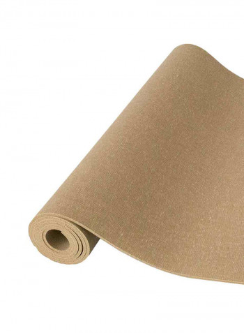 Sun Yoga Mat - Sand Brown 180 cm