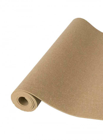 Sun Yoga Mat - Sand Brown 180 cm