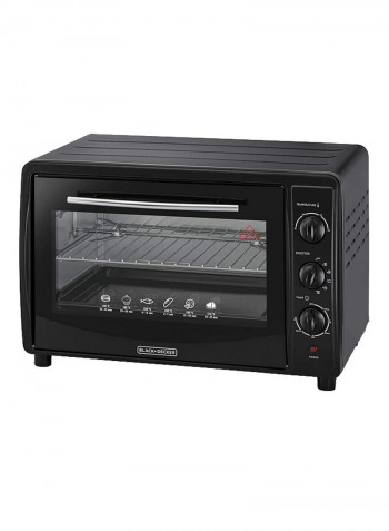 Toaster Oven With Double Glass And Rotisserie TRO45RDG-B5 Black