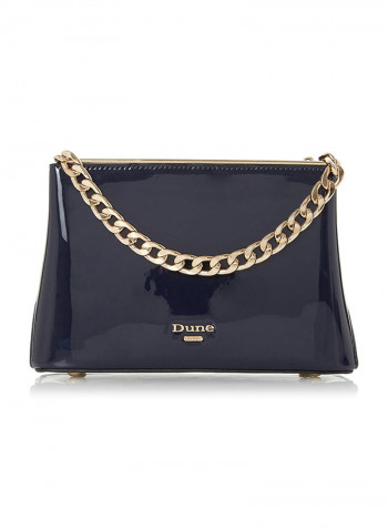Classic Design Crossbody Bag Navy Blue