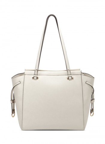 Stylish And Durable Monroe Tote Hand Bag White