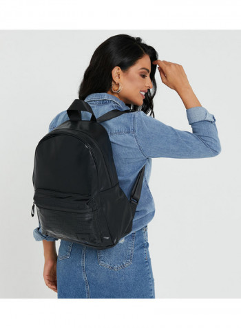 Kevpat Fashion Backpack أسود