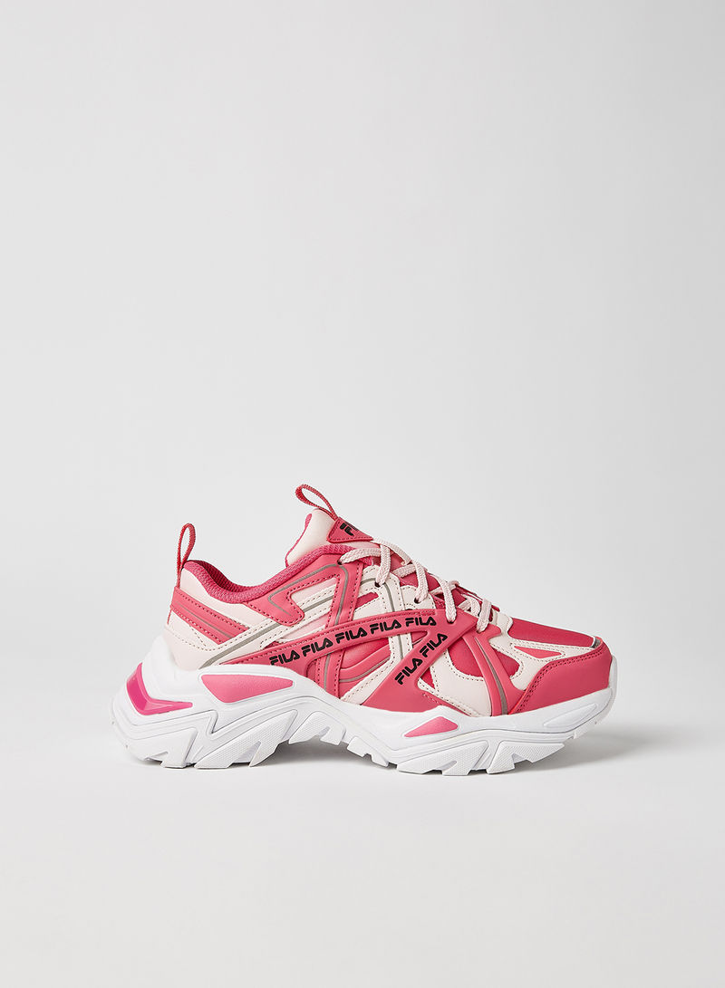 Kids Eletrove Sneakers Shocking Pink/Primrose Pink/White