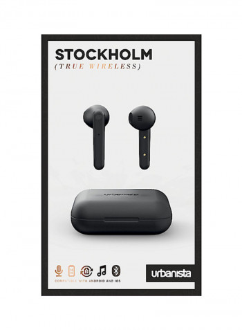 Stockholm Dark Clown True Wireless Earbuds Black