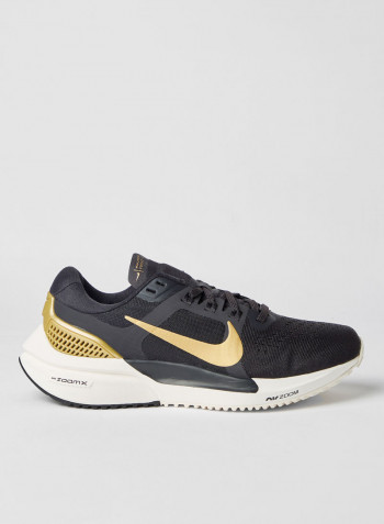 Air Zoom Vomero 15 Running Shoes Oil Grey/Mtlc Gold-Ivory-Platinum Tint