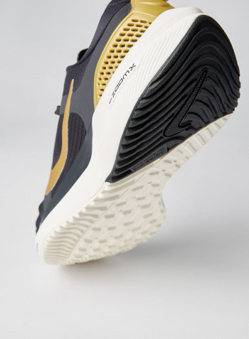 Air Zoom Vomero 15 Running Shoes Oil Grey/Mtlc Gold-Ivory-Platinum Tint