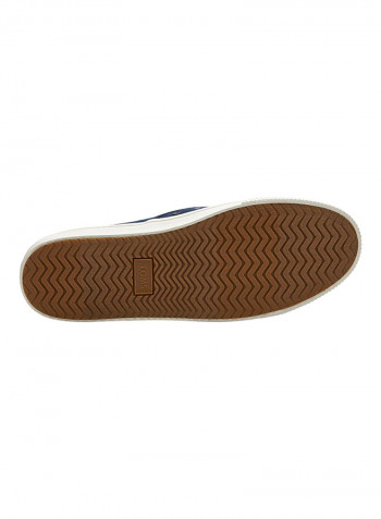 Canvas Comfy Slip Ons كحلي
