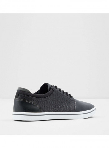 Dwain Lace-Up Low Top Sneakers Black
