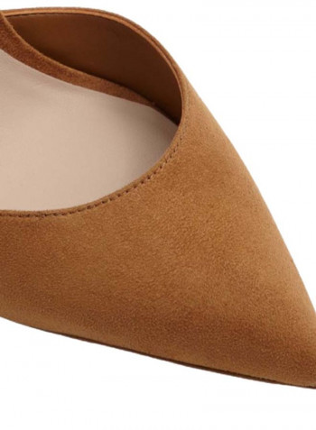 حذاء نيكولس بكعبٍ عالٍ Brown
