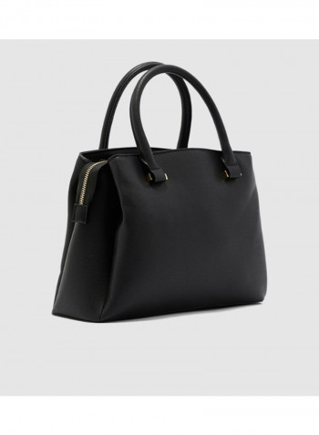 Pinka Elegant Tote Bag Black
