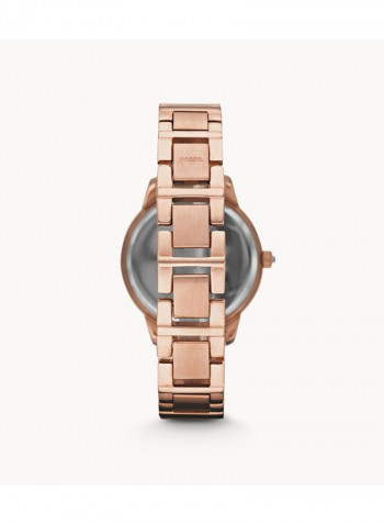 Women's Stainless Steel Analog Wrist Watch ES3020