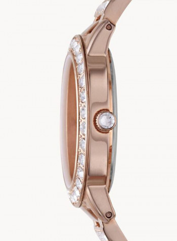 Women's Stainless Steel Analog Wrist Watch ES3020